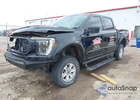 2021 Ford F-150 Lariat z USA, uszkodzony, nr VIN 1FTFW1E51MKF07972